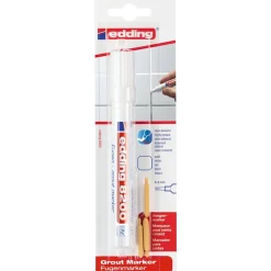 Marqueur rénovateur de joints - cuisine et salles de bains edding e-8200