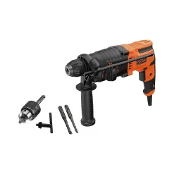 Marteau burineur 650W 1,4 Joules SDS + Poignée souple BLACK & DECKER BEHS01