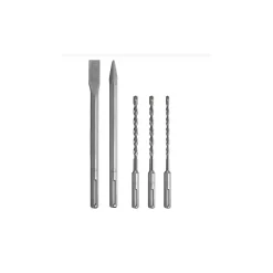 Marteau perforateur burineur 1050W SDS MAX 9 joules Burins et Forets inclus Mallette VITO