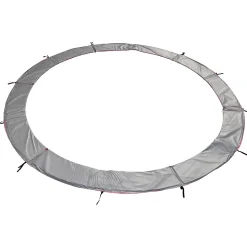 Matelas de protection réversible pour trampoline 370cm PERTH - gris/rose - HAPPY GARDEN