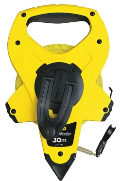 Mesure longue 30mx12,7mm ruban fibre de verre PowerWinder - STANLEY - 2-34-772