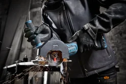 Mini-scie circulaire sans fil Erbauer EMCS18-Li 18V brushless (sans batterie)