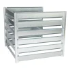 Module extension Composteur de Jardin - 91x91xH85 cm / 704L - M800A - Timbela