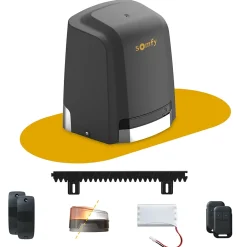Motorisation de portail coulissant Somfy SlidyMoove 600