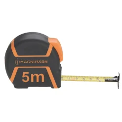 Mètre ruban mesure courte - mesure L.5m x l.19mm - magnétique - marquage double face - Magnusson MS49