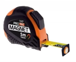 Mètre ruban mesure courte - mesure L.5m x l.19mm - magnétique - marquage simple face - Fischer Darex DIS543NM