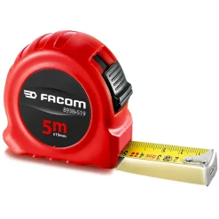 Mètre ruban mesure courte - mesure L.5m x l.19mm - non magnétique - marquage double face - Facom 893B.519PB