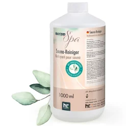 Nettoyant Sauna Végétalien Bayzid Spa 1 x 1l, Parfum Eucalyptus, Concentré Et Économique