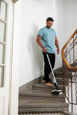 Nettoyeur de sols Karcher FC 2-4 2B Duo - Double rouleaux- Autonomie 30 min- 2 batteries