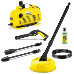 Nettoyeur haute pression Karcher K2 Premium Horizontal VPS Home - Pression 110 bar- Débit 360 l/h- Kit Home inclus