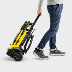 Nettoyeur haute pression Karcher K4 FJ Home - Pression 130 bar- Débit 420 l/h- Buse à jet plat- Kit Home inclus