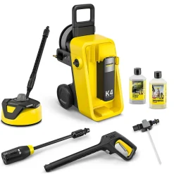 Nettoyeur haute pression Karcher K 4 Comfort Premium Home - 130 bars - 420L/h - enrouleur flexible anti-vrille 8m - TracerT5