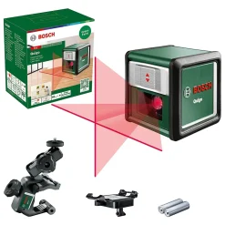 Niveau laser alignement croix Bosch Quigo rouge 10 m