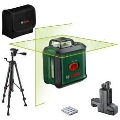 Niveau laser alignement horizontal et vertical Bosch UniversalLevel 360° vert 24m