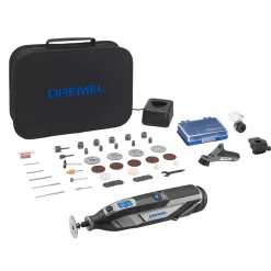Outil de précision sans fil Dremel 8240 + 45 accessoires, 12V 2Ah