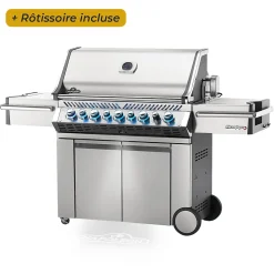 Pack Barbecue à gaz Prestige PRO 665 + Plancha