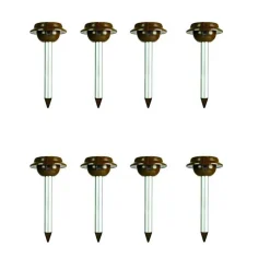 PACK 8X Répulsifs Solaires Anti-serpent Lézar Jardin Repousse Serpent WEITECH