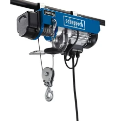 Palan électrique HRS400 SCHEPPACH - 220/240V 50Hz 780W 400kg - 4906905000