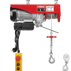 Palan électrique 1800W 20 mètres, suspension simple et double 500KG/1000KG, 6 /12 m/min
