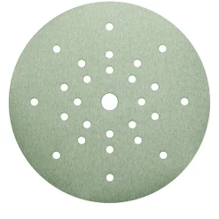 Papier abrasif corindon ø225 mm grain 240 anti-encrassement, lot de 5