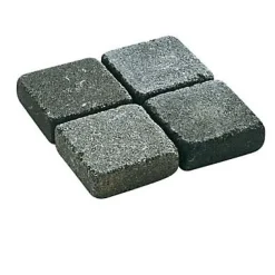 Pavé Blooma Antinéa nuancé gris 13,3 x 13,3 cm, ép.5 cm
