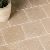 Pavé Pierre d'Egypte Beige 20x20x2 cm (vendu au m² - 25 pavés/m²) - RO'MA NATURE
