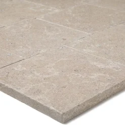 Pavé Pierre d'Egypte Beige 20x20x2 cm (vendu au m² - 25 pavés/m²) - RO'MA NATURE