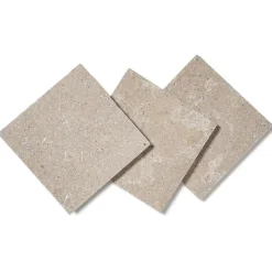 Pavé Pierre d'Egypte Beige 20x20x2 cm (vendu au m² - 25 pavés/m²) - RO'MA NATURE