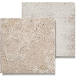 Pavé Pierre d'Egypte Beige 20x20x2 cm (vendu au m² - 25 pavés/m²) - RO'MA NATURE