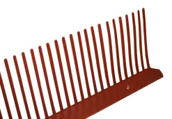 Peigne anti-moineaux en PVC (10ml) 80mm Rouge