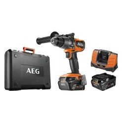Perceuse visseuse à percussion sans fil AEG 18V BSB18C3BL-502C 2x5Ah