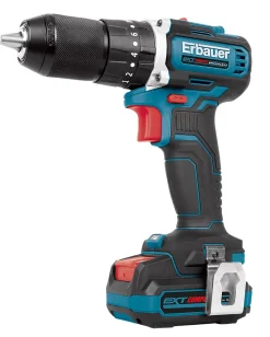 Perceuse visseuse à percussion sans fil Erbauer ECD12-Li-2 12V 40 Nm 1x3AH