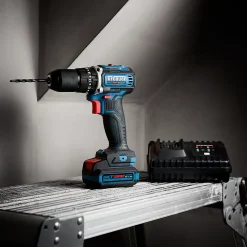 Perceuse visseuse à percussion sans fil Erbauer ECD12-Li-2 12V 40 Nm 1x3AH