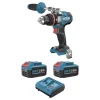 Perceuse visseuse à percussion sans fil Erbauer Elite 18V ERI1107COM 150 Nm 2x5Ah