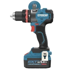 Perceuse visseuse à percussion sans fil Erbauer Elite 18V ERI1107COM 150 Nm 2x5Ah