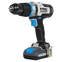 Perceuse visseuse à percussion sans fil Mac Allister 18V MCI1258COM 50Nm 1x2Ah + 74 accessoires