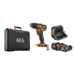 Perceuse visseuse à percussion sans fil AEG 18V 18SBL2-X02C 1x2Ah 1x4Ah