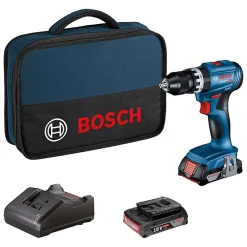 Perceuse visseuse sans fil Bosch Professional 18V GSB 18V-45 – 2 x 2 Ah