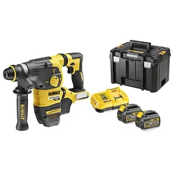 Perforateur DCH323T2 Dewalt XR FLEXVOLT 54V Brushless 2.8J 2 batteries 6.0Ah coffret