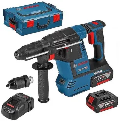 Perforateur Sans-fil Sds-plus Bosch 0611910007 - Gbh 18v-26 F Professional (2x5ah) + L-boxx