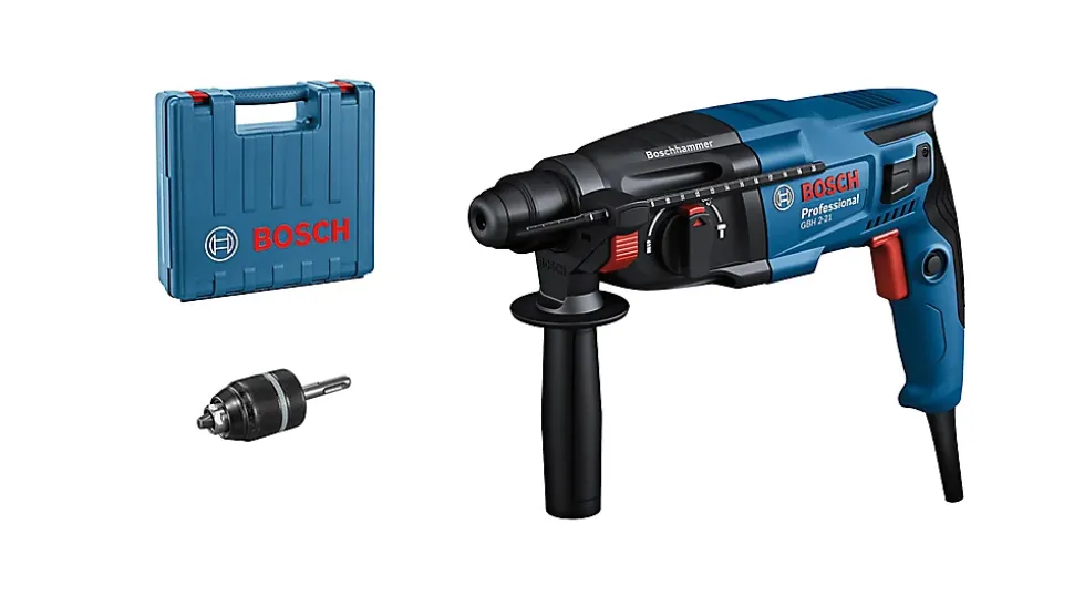Perforateur SDS Plus filaire - énergie de frappe 2 J - puissance 720 W - Bosch Professional GBH 2-21
