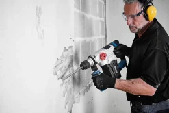 Perforateur SDS Plus filaire - énergie de frappe 5 J - puissance 1500 W - Erbauer ERH1500