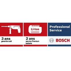 Perforateur SDS Plus 830W GBH 2-26 Professional en coffret L-Case - BOSCH - 06112A3000