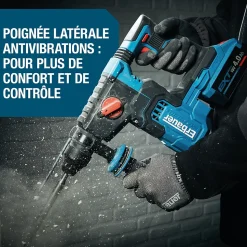 Perforateur SDS+ sans fil Erbauer 3J - ERI1078SDS 18V ( sans batterie)