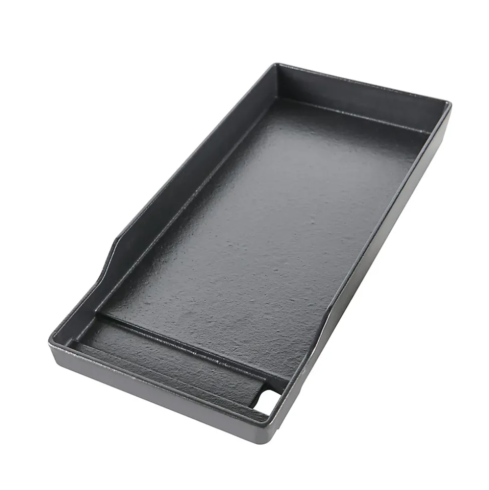Petite grille de cuisson plancha en fonte GoodHome