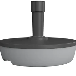 Pied de parasol EDA plastique gris 32kg