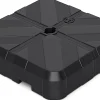 Pied de Parasol Lourd,Dalle Parasol Déporté à Poids avec Support en Croix,Support Parasol Remplie d'eau 45KG/Sable 60KG,38/48mm