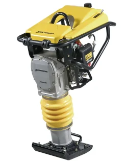 Pilon vibrant 12,8 kN, Honda 3 CV, semelle 350x285 mm