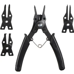 Pince circlips mâchoire bec long, 3 pièces