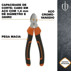 Pince coupante diagonale/latérale Magnusson 160mm